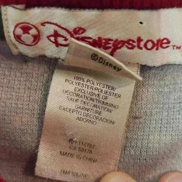 Disney Store Size Large House Of Mickey Mouse Henley Waffle Shirt Embroidery - Picture 4 of 8